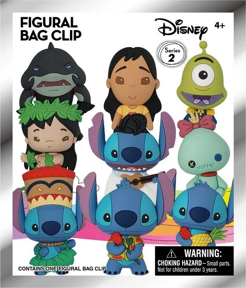 Stitch Klipsli Figür Seri 2