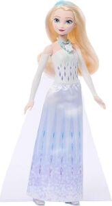 Mattel Filmden Ilham Alan Mattel  Karlar Ülkesi Elsa Bebek, Aksesuarlar, Kar Tanesi Şeklinde Değerli Taş Kutusu ile Çocuk Yüzüğü Dahil 8 Sürpriz ve 9 Oyun Parçası, JJY36