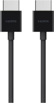 AV10168BT2M-BLK HDMI Kablosu, Amazon Fire-Tv ve Diğer HDMI Özellikli Cihazlar Için (4 K Uyumlu), 2,4 M – Siyah 6.6 Feet Siyah