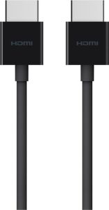 AV10168BT2M-BLK HDMI Kablosu, Amazon Fire-Tv ve Diğer HDMI Özellikli Cihazlar Için (4 K Uyumlu), 2,4 M – Siyah 6.6 Feet Siyah