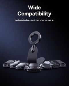 C02 Go Manyetik Araç Telefonu Tutacağı, 360° Dönebilen Mobil Tutucu, 15 Pro Max Için Ultra Güçlü Mıknatıslı Bükülebilir Tasarım Araç Telefonu Tutacağı, S24 Ultra