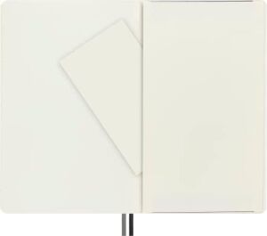 Moleskine Kareli Kalin Siyah Defter L Boy Yumuşak Kapak (Expanded)