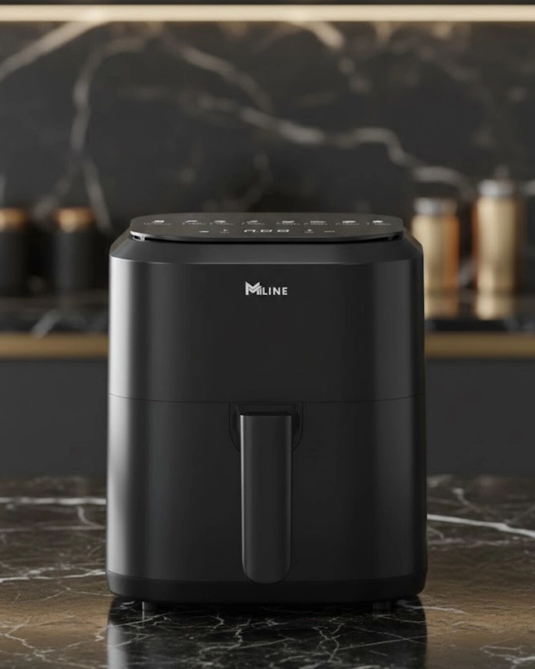 4 Litre 1360W Dokunmatik Yağsız Airfryer Sıcak Hava Fritözü