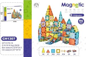 5.5 cm Magnetic Blok 94 Parça CH1307