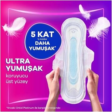 Platinum Hijyenik Ped Anne Kız Paketi Uzun Extra (Boy 3) Dev Ekonomik Paket 60 Adet Ped