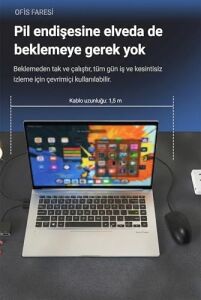 Kablolu Ofis Mouse 1000 Dpı Optik Sensör 78G Hafif Ergonomik Tasarım Sessiz Tıklama USB Bağlantı Abs Gövde Dayanıklı Bilgisayar Laptop Uyumlu Siyah Fare |  NJ01
