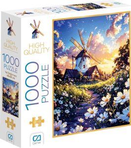 Yel Değilmeni 1000 Parça 2,2mm Kalınlık 48X68CM Profesyonel Hobi Puzzle Yapboz Serisi