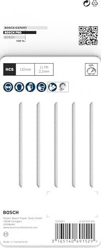 5 x Pro Plastics Pvc Clean T302H Dekupaj Testere Bıçağı (Plastik, Plastik, Uzunluk 132 Mm, Profesyonel Aksesuar Dekupaj Testere)