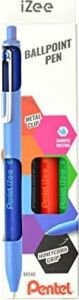 1.0 mm Yağ Bazlı Mekanizmalı Roller Kalem - Izee - 4'lü Blister (A-B-C-D)