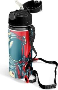 Pipetli Alüminyum Matara (600 Ml)
