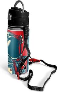 Pipetli Alüminyum Matara (600 Ml)