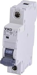 6VTB-1C06 Otomatik Sigorta 6ka C Tipi 1 Kutup 06A