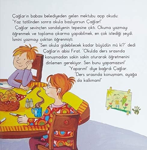 Çağlar Okula Başlıyor: Ilk Okuma Kitabım