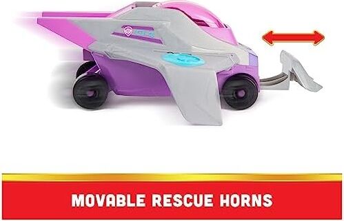 Paw Patrol Aqua Pups Skye Transforming Manta Ray Vehicle With Collectible Action Figure, Kids Toys For Ages 3 And Up