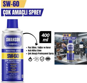 Çok Amaçlı Profesyonel Sprey - 400 ml - Pas Sökücü - Yağlayıcı - Koruyucu