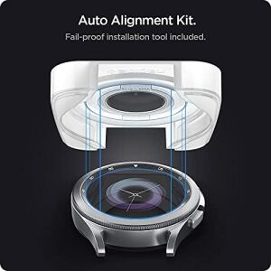 Galaxy 4 (42MM) / 3 (41MM) Cam Ekran Koruyucu Kolay Kurulum Glas.tr Ez Fit Slim Hd (2 Adet) - AGL03747