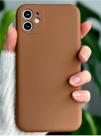 Iphone 11 ile Uyumlu Içi Kadife Lansman Renkli Esnek Silikon Koruma Kılıfı