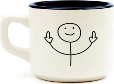 Çöp Adam Beyaz Venüs Kupa - Hediyelik Kupa Fincan Mug
