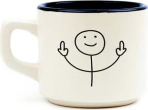 Çöp Adam Beyaz Venüs Kupa - Hediyelik Kupa Fincan Mug