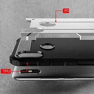 Xiaomi Redmi S2 ile Uyumlu Çift Katman Koruyucu Crash Military Tank Kılıf - Gold