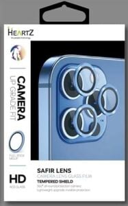 Safir Lens Safir Mercek Koruması iphone 14 Pro ve 14 Promax ile Uyumlu Gerçek Safir Cam Kamera Lens Koruyucu Çelik Halka Hd 9d Kırılmaz Cam Renk : Siyah Çerçeveli