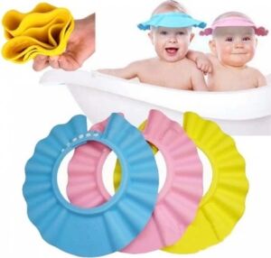 Bebek Banyo Şapkası Pembe