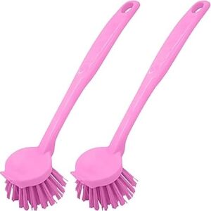 Lavabo Temizleme Fırçası, 2 Adet (Pembe)