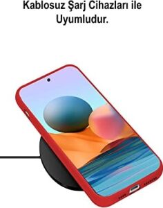 Xiaomi Redmi Note 9 ile Uyumlu Kapak Içi Kadife Kamera Korumalı Lansman Silikon Kılıf - Yeşil