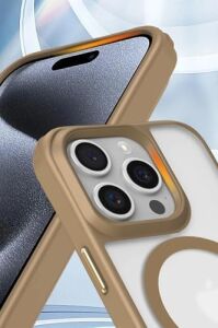 Manyetik Magsafe Destekli Askı Aparatlı Darbe Emici Kılıf Lacivert Iphone 14 Pro Max ile Uyumlu