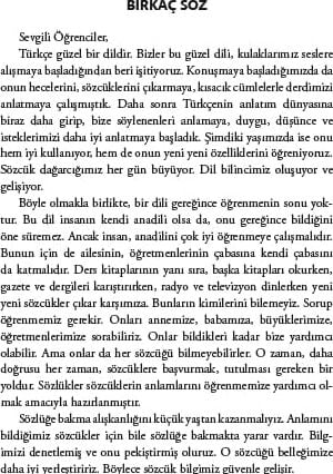 Ilkokul Türkçe Sözlük: Kırmızı Kapak