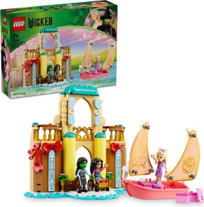 Glinda, Elphaba ve Nessarose, Shiz Üniversitesi’nde 75681-7 Yaş ve Üzeri Çocuklar Için Oyuncak Tekne Içeren Bebek Evi Oyun Seti (304 Parça)