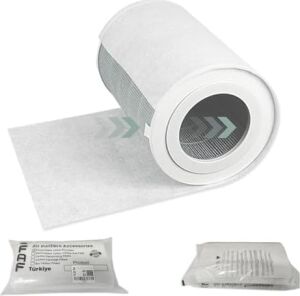 Faf Fresh Air Filter 10 Pcs Electrostatic Dust Trap Pre-Filter For Bosh Purifier Serisi Hava Temizleyici Filtre Üstü Elektrostatik Toz Tutucu Koruyucu ( 2000)