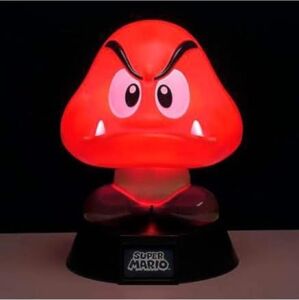 Paladone Super Mario 3D Işık, Çok Renkli Goomba Çok Renkli