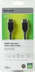 Hızlı HDMI 1.4 Kablosu, 1.5m (4k, Ultra Hd, 3d), F3Y017BT1, 5mblk