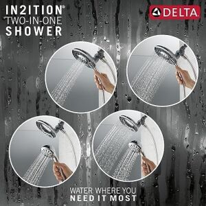Delta Faucet 75486C IN2ITION Duş Başlığı, El Duşlu, Krom