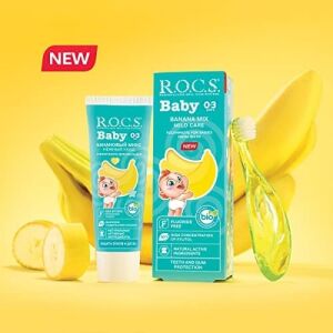 Baby 0-3 Yaş Muz Püresi Tadında Bebek Diş Macunu 45G