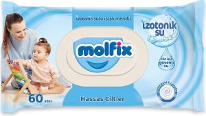 Izotonik Islak Havlu Hassas Ciltler 60 Yaprak