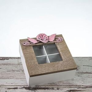 Ahşap Çok Amaçlı Saklama Kutusu/organizer 15X15 LN648