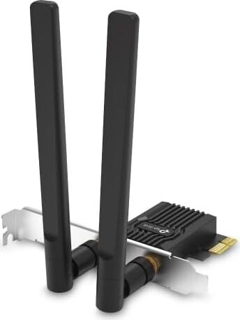 TX10E | AX900 Wi-Fi 6 Bluetooth 5.3 Pcıe Adaptör | 887 Mbps Çift Bant Hız | Mu-Mımo & Ofdma | Çift Harici Anten | Wpa3 Güvenlik | Masaüstü Pc Dahili Ağ Kartı