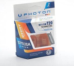 Ampul T20 21/5W 12V Çift Devre Amber (2'li Blister) Performance Pht PH5523 Na B2