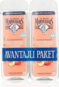Duş Jeli Beyaz Şeftali ve Nektarin (2 x 400 Ml)