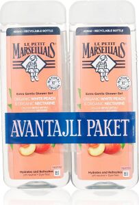 Duş Jeli Beyaz Şeftali ve Nektarin (2 x 400 Ml)