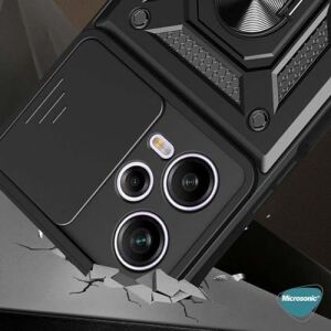 Xiaomi Mi 13 Ultra Kılıf Impact Resistant Siyah [mi 13 Ultra ile Uyumlu Kılıf - Siyah]