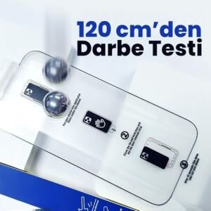 iPhone 15 Pro Max Ekran Koruyucu Cam |  Magıc-Box Tozsuz Hizalama | Tam Kaplama 9h Kırılmaz & Çizilmez