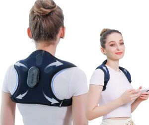 Medikal Destekli Akıllı Sırt Duruş Düzeltici Isıtmalı Masaj Kemeri