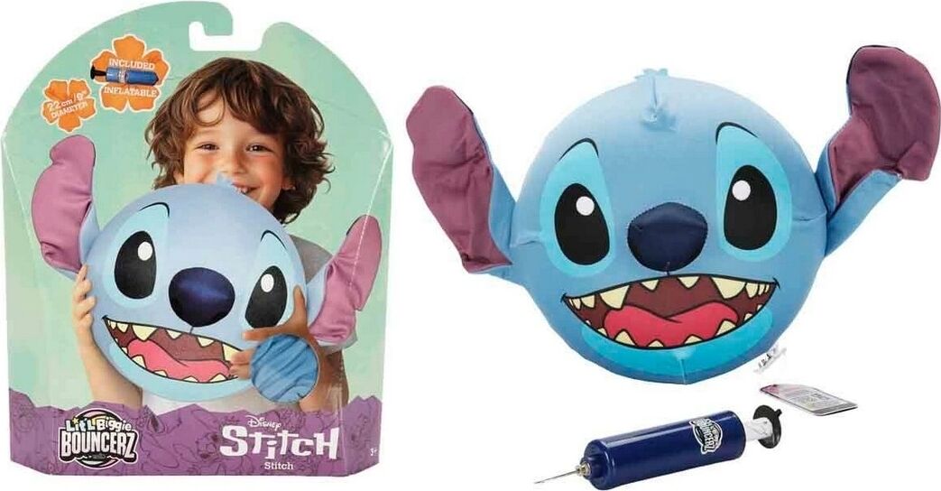 Lit’l Biggie Bouncerz Stitch Peluş