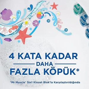 Klozet Blok 2'li Marine, 77.2g 1 Paket (1 x 122 G)