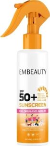 Embeauty Çocuk ve Yetişkinler Için Güneş Koruyucu Krem SPF50+ 200 ml
