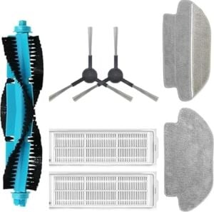Viomi V2-V3-V2 Pro-Viomi Se Robot Süpürge Uyumlu Hepa Filtre,fırça,mop Paspas Yedek Seti-7 Parça