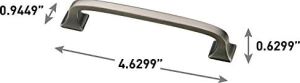 Franklin Brass P29613K-904-B Kare Ayak Çekme, 4'' (102 Mm), Yadigarlık Gümüş, 10 Adet